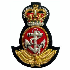 Badges en fil métallique brodés à la main, fabricants de badges en fil métallique sur mesure, fabricants de patchs métalliques 3D pour bérets, service OEM personnalisé - Product Image 4