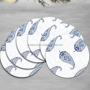 Napperons réversibles de luxe faits à la main imprimés sur mesure tapis de Table à manger imperméable à l'eau Style moderne pour la cuisine mariage à la maison - Product Image 4