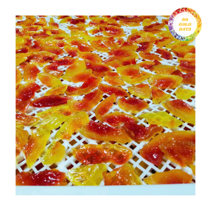 Soft Dried Papaya Sweet Tropical Fruit Snack <b>Chewy</b> Slices Bulk Supply OEM Private Label - Product Image 1