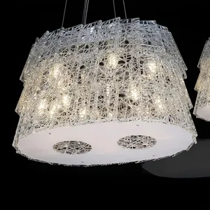 Imported <b>Crystal</b> <b>Chandelier</b> 28 Light Modern Luxury <b>Crystal</b> Pendant Ceiling Light Fixture for Home Hotel Villa Dining Room Living - Product Image 4