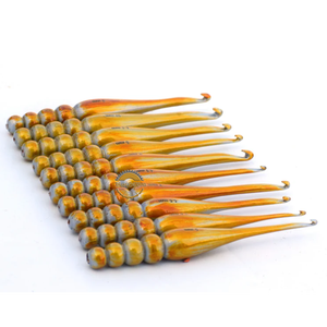 Wooden Crochet Hooks <b>Set</b> of 7 for Knitting Crocheting Sizes Engraved Rosewood Wooden Handicrafts Great Gift Item by AYAANS - Product Image 3