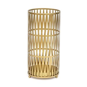 Porte-parapluie de qualité supérieure avec finition dorée, design moderne à fente verticale, pour la maison et l'hôtellerie - Product Image 4