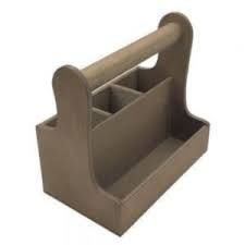 Porta Botellas de Cerveza de Madera Ecológico, Decorado con Láser, para Navidad y Año Nuevo, para Eventos Deportivos y Regalos - Product Image 2