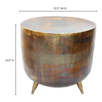 Ensemble de tables basses rondes modernes réglables en fer, écologiques et élégantes, pour la décoration de la maison et l'utilisation dans un bar à domicile, fabriqué par Zahid Exports
