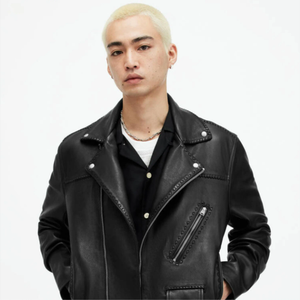 Design Your Own Leather Fashion <b>Jackets</b> High Quality <b>Men</b> Fashion Leather <b>Jacket</b> in Best Price with <b>Long</b> Sleeve - Product Image 2