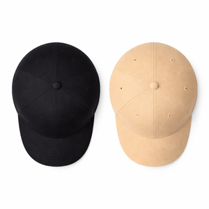 Unisex 6-Panel Baseball Cap Solid Color Adjustable Metal Buckle Back Closure Cotton <b>Yarn</b> Fabric Casual Style Adult Hat - Product Image 6
