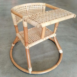 Silla de alimentación para niños pequeños con múltiples alturas, silla alta de ratán para bebés a precio económico, silla alta para niños en venta - Product Image 6