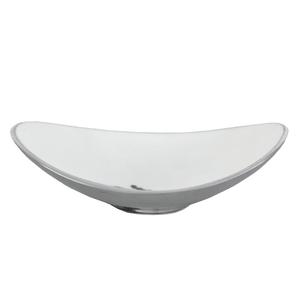 Tazón Decorativo para Ensaladas, Blanco, Esmaltado, Ovalado, de Metal, para Frutas, Apto para Lavavajillas, Ecológico, Precio al por Mayor - Product Image 2