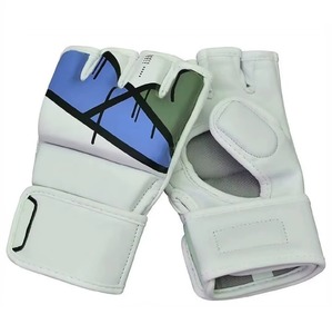 Gants de boxe MMA pour adultes de qualité supérieure, en cuir PU professionnel, lacés, imperméables, extensibles, respirants, nouvelle arrivée, vente en gros - Product Image 4