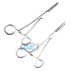Pinzas Ortopédicas Halsted de Alta Calidad, 12.5mm, Rectas y Curvas, Instrumentos Quirúrgicos de Acero Inoxidable, Accionamiento Manual - Product Image 4