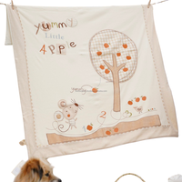 MIMI ORGANIC Usine Fourniture Directe Enfants Literie Housse de Couette Motif Personnalisé 100% Naturellement Coloré Fabriqué Au Viet Nam