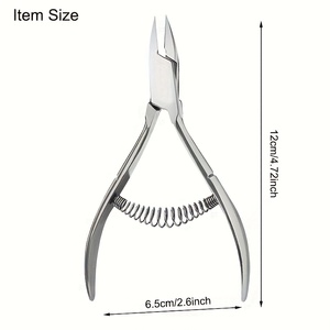 Professional Nail Clipper Cuticle Nipper Sharp Blade <b>Tool</b> for Precise Dead Skin <b>Removal</b> Manicure Pedicure Beauty Care Durable - Product Image 3