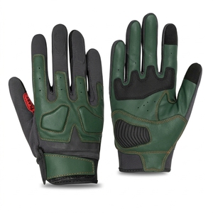 Wholesale good Leather Anti <b>Slip</b> White Golf Gloves Customized Logo Soft Material <b>Full</b> Fitting Golf Gloves cabretta leather - Product Image 6