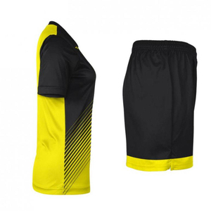 Uniformes de Fútbol Femeninos Sublimados Totalmente Personalizados, Conjuntos de Uniformes de Fútbol de Secado Rápido Antibacterianos, Conjunto de 2 Piezas - Product Image 2