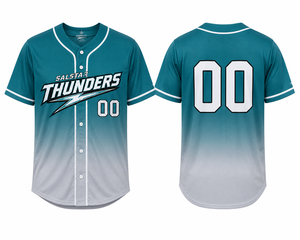 Uniforme de baseball de style américain, maillots d'équipe personnalisés, vente en gros, maillots de sublimation personnalisés, logos brodés - Product Image 2