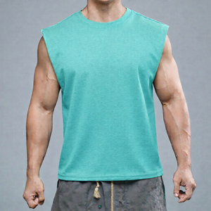 Camiseta sin Mangas de Algodón de Alta Calidad, 270 GSM, Personalizable con Logotipo, Talla Grande - Product Image 6