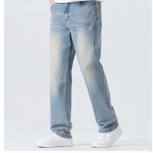 Jeans de diseñador para hombre, estilo streetwear, fabricante de jeans rectos para hombre - Product Image 5