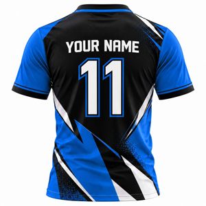 Tenues de football personnalisées avec impression intégrale, maillots de football personnalisés, shorts assortis, noms, numéros, logos et couleurs d'équipe personnalisés - Product Image 3