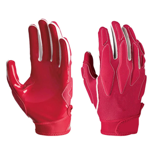 Gants de football américain de qualité supérieure, gants antidérapants pour les receivers, entraînement, matchs, personnalisation de la marque - Product Image 3