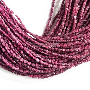 Cuentas de diamante rosa natural, pequeñas cuentas de diamante rosa sin cortar de 2-3.5MM, cuentas de diamante en bruto, pepitas de diamante para la fabricación de joyas. - Product Image 6