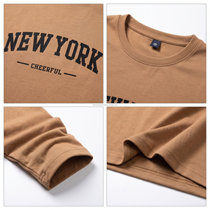 Camisetas Personalizadas de Manga Larga con Logotipo de Empresa, Texto e Imagen, Sudaderas de Algodón al por Mayor, Alta Calidad, MOQ Bajo - Product Image 6