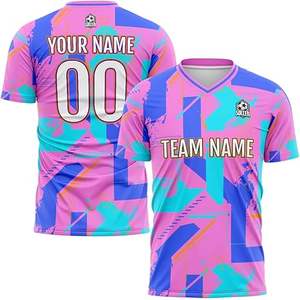 Uniforme de Fútbol de Último Diseño 100% Poliéster, Nuevo Estilo, Uniforme Profesional para Adultos, Calidad Premium, Color Personalizado, Logotipo Personalizado - Product Image 2