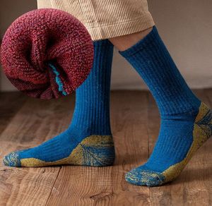 Sheep's <b>Wool</b> <b>Socks</b> Custom <b>Merino</b> <b>Wool</b> <b>Socks</b> Mens Winter Warm Crew Ski Thermal <b>Wool</b> <b>Hiking</b> <b>Socks</b> - Product Image 1