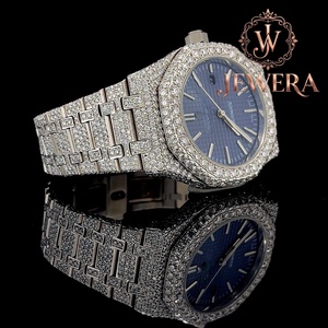 Mossinate Modern Stainless Steel Diamond Watch with Chronograph and <b>Calendar</b> Features for Sports Travel and Daily Wear - Product Image 3