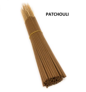 Varillas de incienso de 19 pulgadas, pachulí de varitas de incienso de suministro a granel a precio mayorista (marrón) - Product Image 1