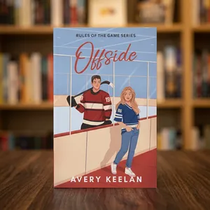 Off Side de Avery Keelan, novela de bolsillo sobre el romance deportivo del hockey universitario. - Product Image 2