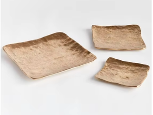 Utensilios de cocina elegantes, bandeja de madera de forma irregular Natural antigua, bandeja única, bandeja atractiva de prueba moderna al por mayor con acabado Natural - Product Image 6