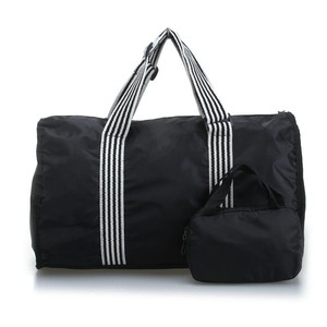 Sac de sport en cuir PU avec logo personnalisé, grande capacité, pour le sport, les voyages, le camping, les week-ends, sac à bagages imperméable et écologique - Product Image 3