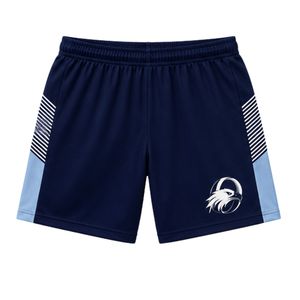 Camiseta de Lacrosse Azul Marino con Paneles en Contraste y Pantalones Cortos, Uniforme Deportivo Masculino para Equipo, Ropa de Entrenamiento, Ropa Deportiva para Exteriores - Product Image 4