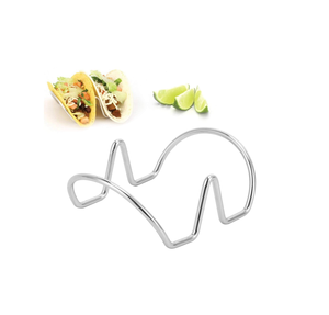 High Quality Durable <b>Taco</b> Holder Stainless Steel <b>Taco</b> Holder <b>Stand</b> for Dinnerware Dishes With Seller - Product Image 2