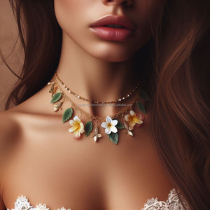 Collares y colgantes artesanales de Aloha, joyería hawaiana única que refleja el esplendor tropical - Product Image 4