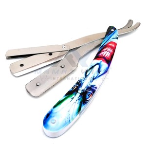 Professional Barbershop Stainless Steel Straight <b>Razor</b> with Stainless Steel Handle for <b>Men</b> Wet Shaving Haircut Beard Grooming - Product Image 4