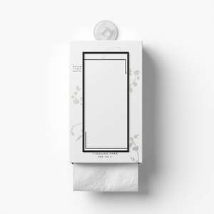 Dispensador de Papel Facial Desechable de Pared con Apertura Inferior, 100% Pulpa de Madera Virgen, Marca Privada - Product Image 6