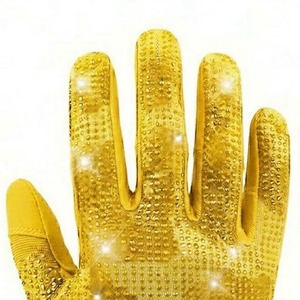 Wholesale High Quality Custom American <b>Football</b> Gloves Neoprene Sleeveless Sticky Grip Silicone Palm Rhinestone Velcro Logo - Product Image 3
