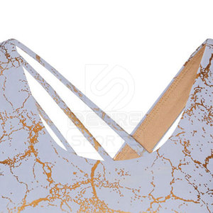 Soutien-gorge de sport pour femme de qualité supérieure, faible MOQ, en vente, design respirant et décontracté, soutien-gorge de sport tendance pour femme - Product Image 6