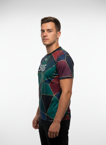 Camiseta de sublimación para hombre de alta calidad, muy vendida, ligera, precio razonable, material suave, 100% poliéster. - Product Image 3