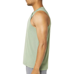 เสื้อกล้ามออกกำลังกายผู้ชายผ้าฝ้าย 100% ขายส่ง ออกแบบได้ตามต้องการ เนื้อผ้านุ่ม ไร้แขน ไซส์ใหญ่ คุณภาพสูง เสื้อกล้ามเปล่า - Product Image 3