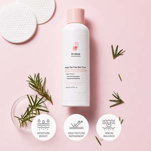 Tónico Coreano de Árbol de Té para Piel Propensa al Acné, Hidratante, Refinador con PHA, Calmante, Control de Grasa, Solución para una Piel Luminosa y Clara - Product Image 1