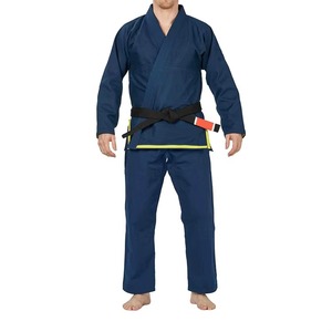 Adults Unisex Karate Training Gi Premium Cotton Blend Martial Arts Suit with Front <b>Headband</b> Custom Design OEM ODM 2026 - Product Image 1