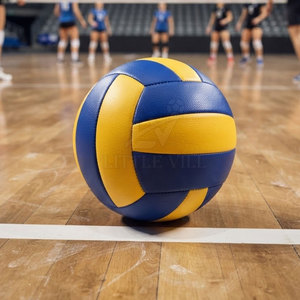 Ballon de volley-ball professionnel classique, durable, en PVC, toucher lisse, personnalisable, pour entraînement, événements, clubs, matchs - Product Image 2