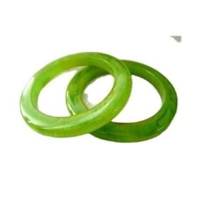 Brazaletes de Resina Hechos a Mano de Color Azul para Mujer, Accesorios de Moda Elegantes, Joyería para Bodas y Fiestas - Product Image 2