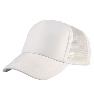 Black And White Mesh Trucker <b>Hat</b> 6-Panel Adjustable Unisex Casual Cap Spring <b>Summer</b> Style - Product Image 3