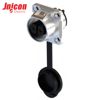 Conector Impermeable de Bloqueo Rápido MJ20 de 2 Pines Macho/Hembra 20A 300V IP67 para Iluminación Exterior y Cámaras de Seguridad