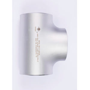Raccord en T égal en acier inoxydable, norme ASME B16.9 A SA403, rond et lisse, résistant à la corrosion, haute pression, garantie d'un an - Product Image 2