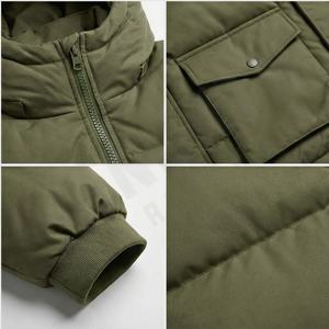 2025 personnalisé unisexe hiver doudoune haute qualité imperméable avant Logo Moto & Biker Style grande taille personnalisable - Product Image 4