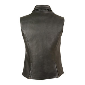 เสื้อกั๊กหนังมอเตอร์ไซค์พรีเมียมสำหรับนักขี่ ให้ความสบายในการสวมใส่ คุณภาพแข็งแรง และสไตล์คลาสสิก เหมาะสำหรับการขับขี่ในชีวิตประจำวัน - Product Image 2